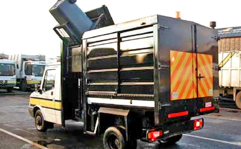 3.5 Tonne Refuse Type Tipping Body with Bin Lift