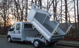 Peugeot Steel Tipper with Internal Toolbox & mesh sides