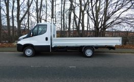 Aluminium dropside body with profile sides